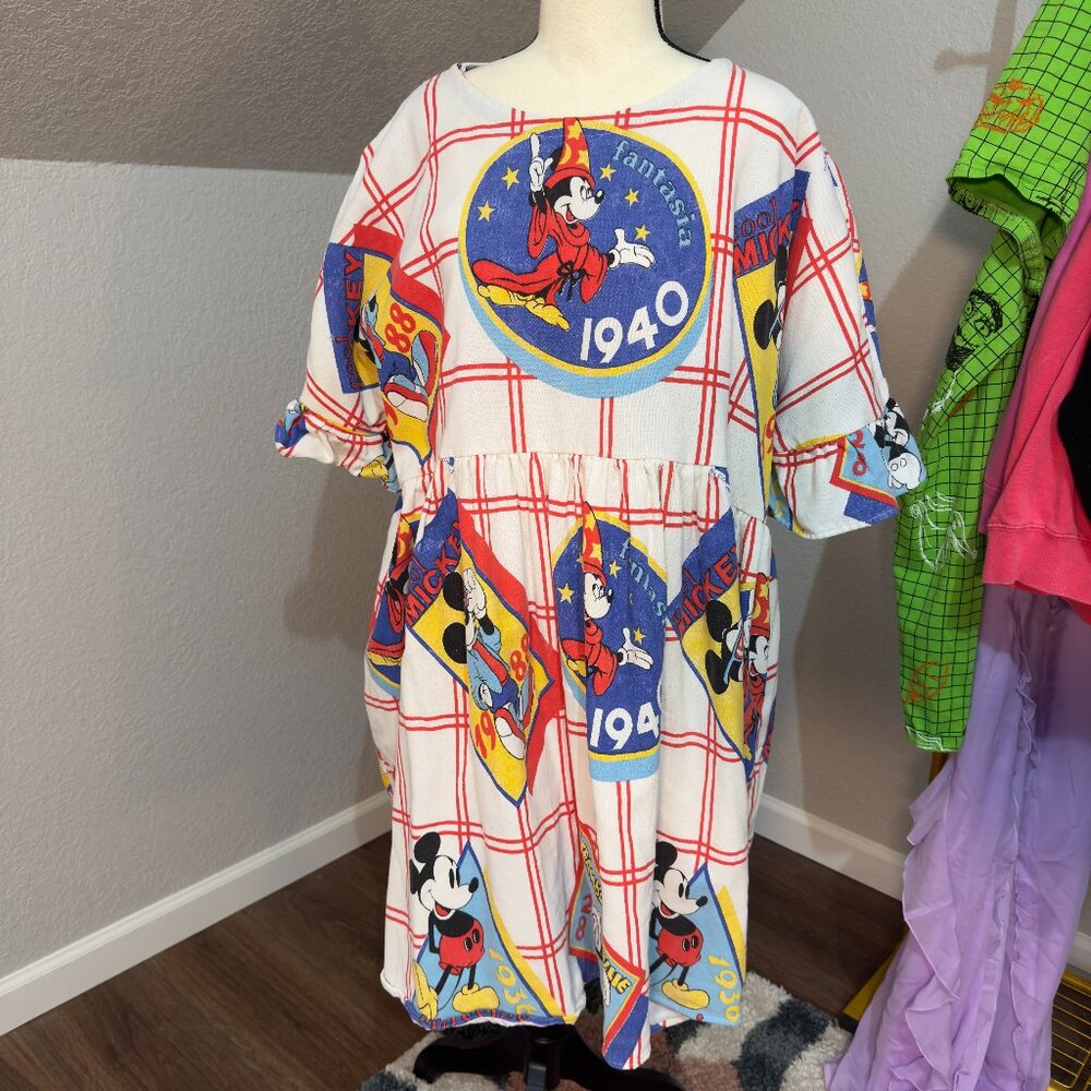 Disney VINTAGE Sheet Dress-Handmade